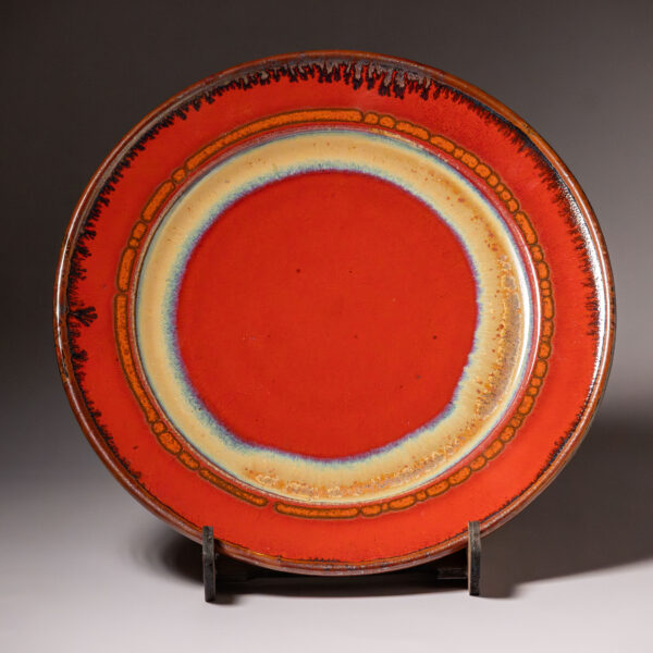 Dinner Plate - Red Wood